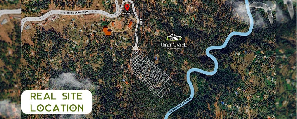 Umar Chalets Murree Location