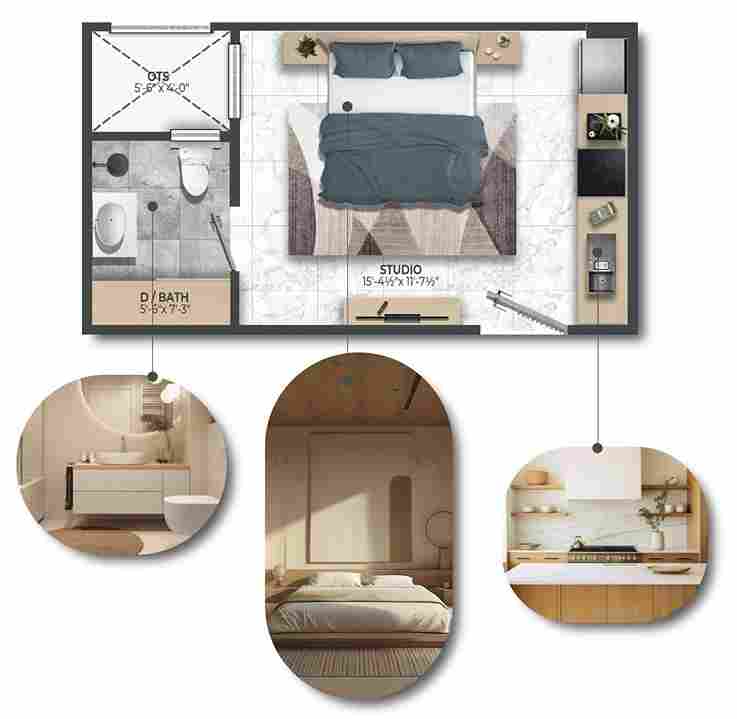 City Scape Heights Studio Deluxe